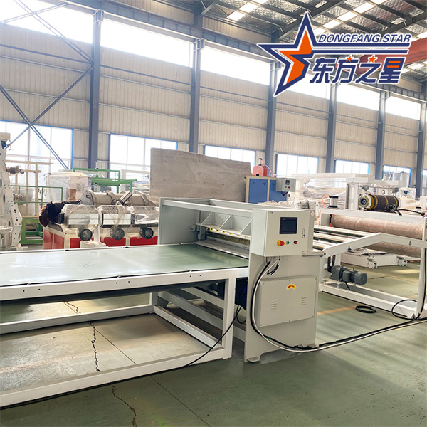 0.4-1.6 मिमी मोटाई वाली प्लास्टिक शीट एक्सट्रूज़न मशीन पीपी शीट रोल उत्पादन लाइन