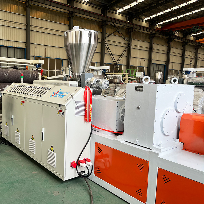 ​शंक्वाकार ट्विन-स्क्रू एक्सट्रूडर